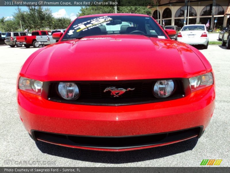 Race Red / Charcoal Black 2011 Ford Mustang GT Premium Coupe