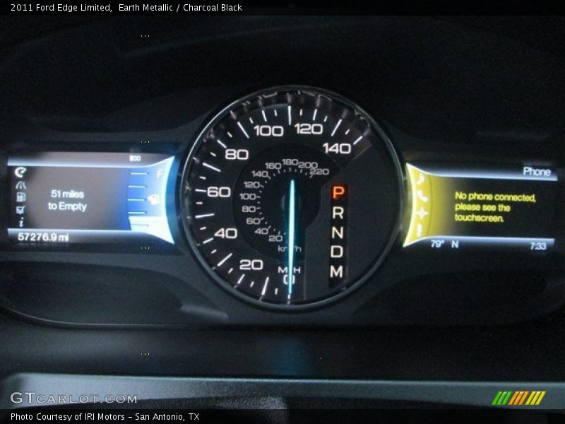 Earth Metallic / Charcoal Black 2011 Ford Edge Limited