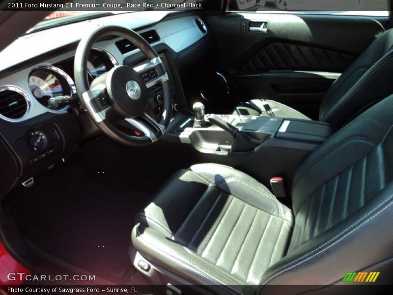 Race Red / Charcoal Black 2011 Ford Mustang GT Premium Coupe