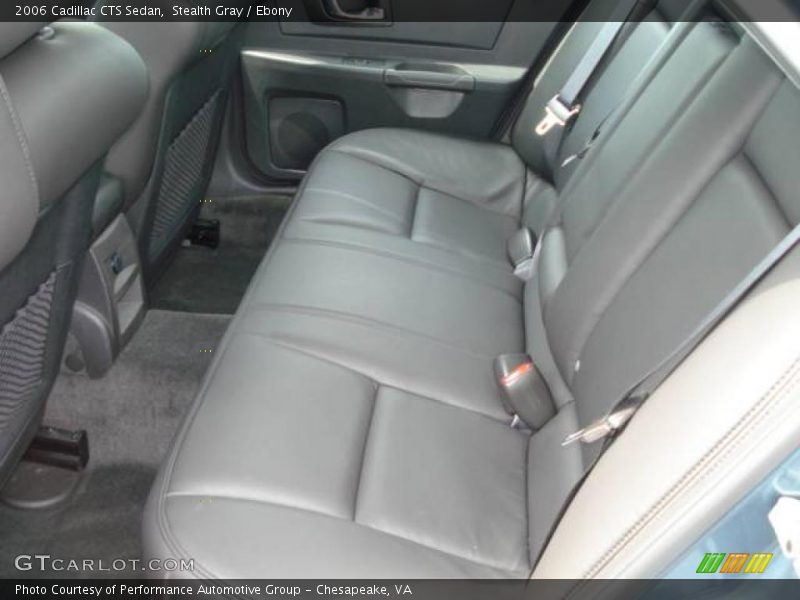 Stealth Gray / Ebony 2006 Cadillac CTS Sedan