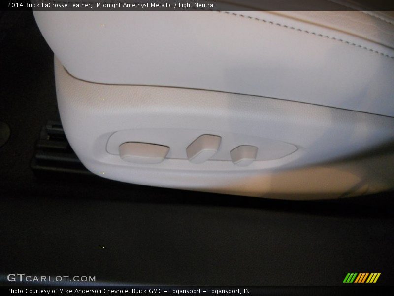 Midnight Amethyst Metallic / Light Neutral 2014 Buick LaCrosse Leather