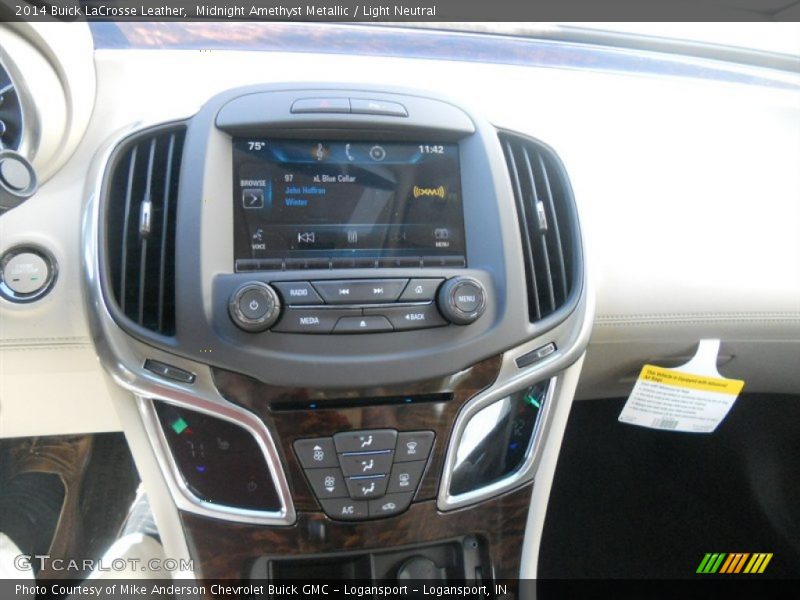 Controls of 2014 LaCrosse Leather