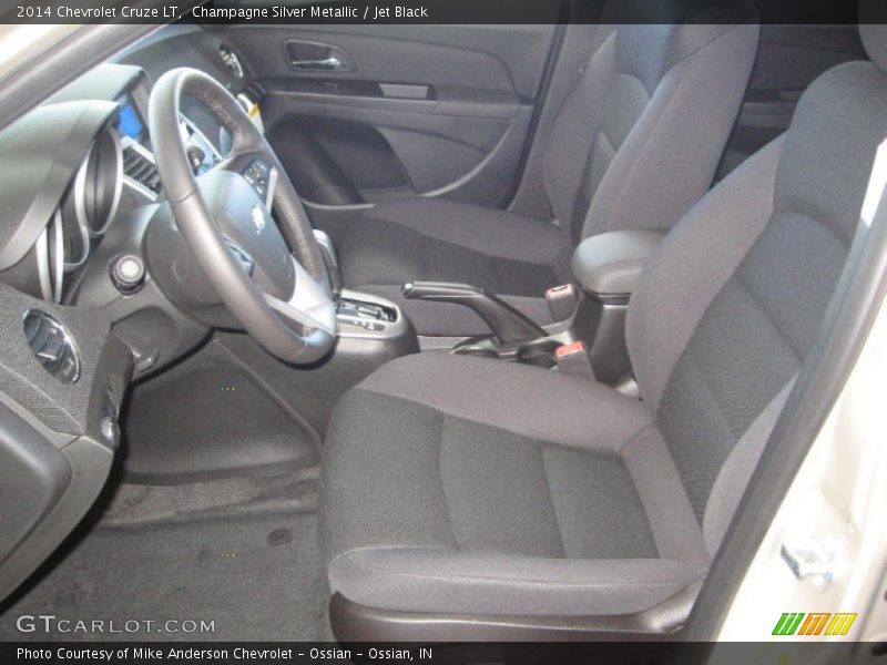 Champagne Silver Metallic / Jet Black 2014 Chevrolet Cruze LT