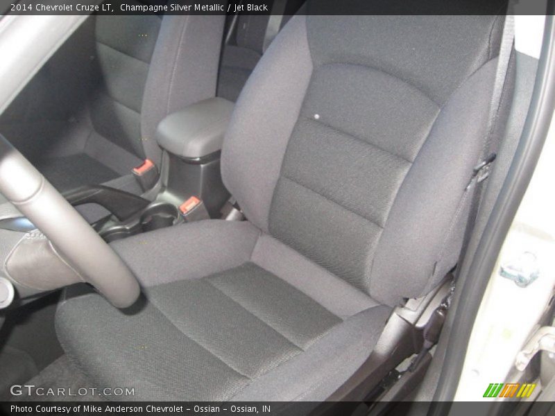 Champagne Silver Metallic / Jet Black 2014 Chevrolet Cruze LT