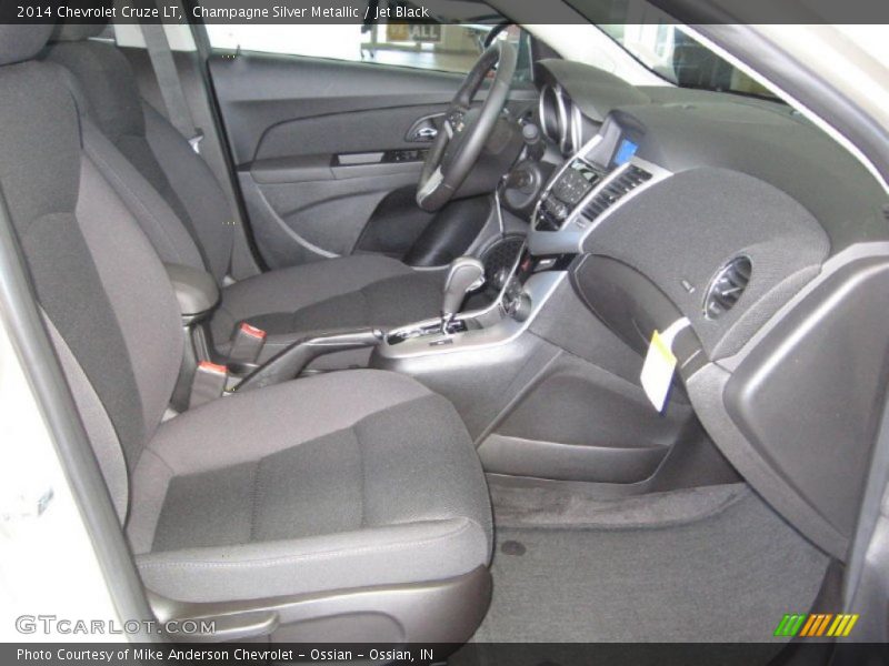 Champagne Silver Metallic / Jet Black 2014 Chevrolet Cruze LT