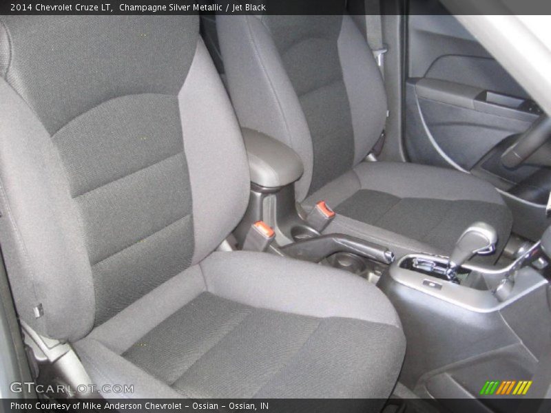 Champagne Silver Metallic / Jet Black 2014 Chevrolet Cruze LT