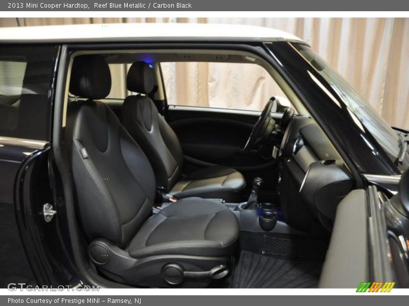 Reef Blue Metallic / Carbon Black 2013 Mini Cooper Hardtop