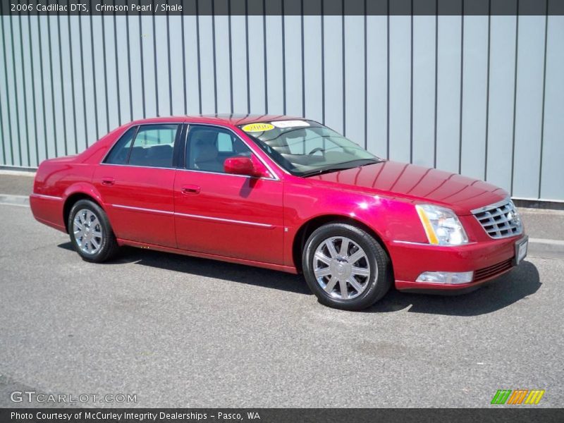 Crimson Pearl / Shale 2006 Cadillac DTS