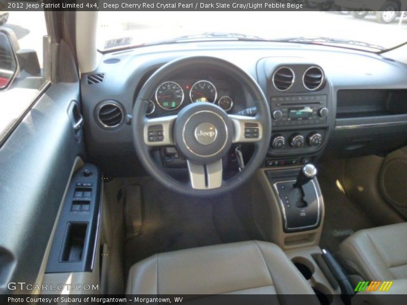 Deep Cherry Red Crystal Pearl / Dark Slate Gray/Light Pebble Beige 2012 Jeep Patriot Limited 4x4