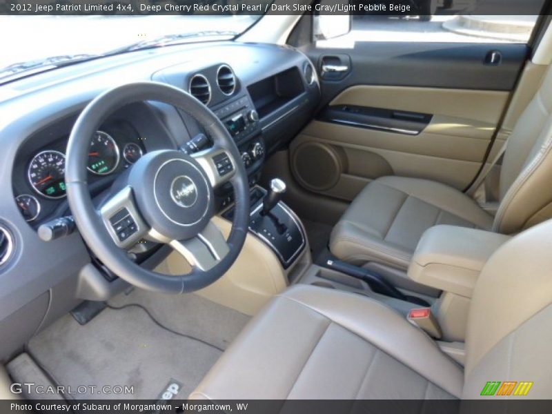 Dark Slate Gray/Light Pebble Beige Interior - 2012 Patriot Limited 4x4 