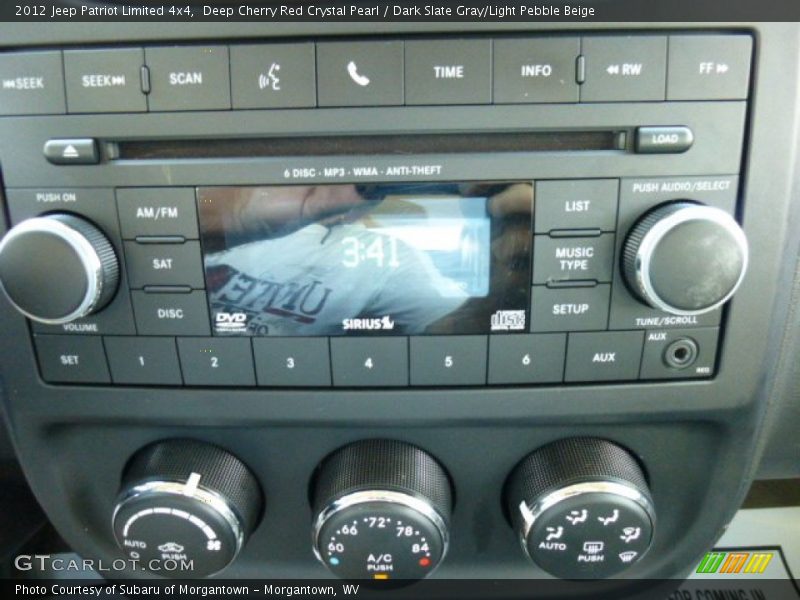 Deep Cherry Red Crystal Pearl / Dark Slate Gray/Light Pebble Beige 2012 Jeep Patriot Limited 4x4