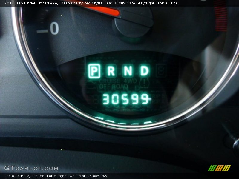 Deep Cherry Red Crystal Pearl / Dark Slate Gray/Light Pebble Beige 2012 Jeep Patriot Limited 4x4