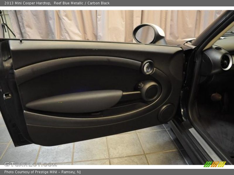 Reef Blue Metallic / Carbon Black 2013 Mini Cooper Hardtop