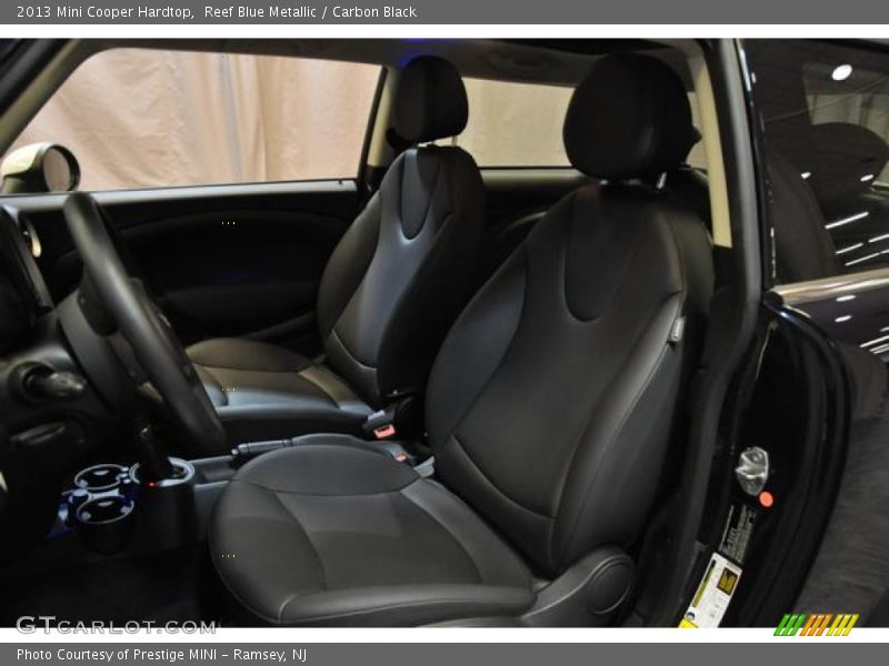 Reef Blue Metallic / Carbon Black 2013 Mini Cooper Hardtop
