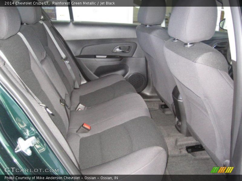 Rainforest Green Metallic / Jet Black 2014 Chevrolet Cruze LT