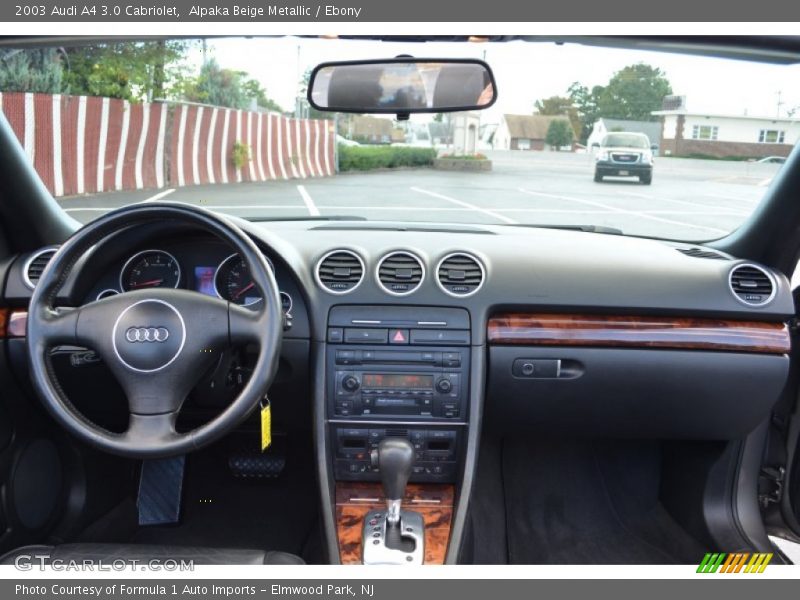 Alpaka Beige Metallic / Ebony 2003 Audi A4 3.0 Cabriolet