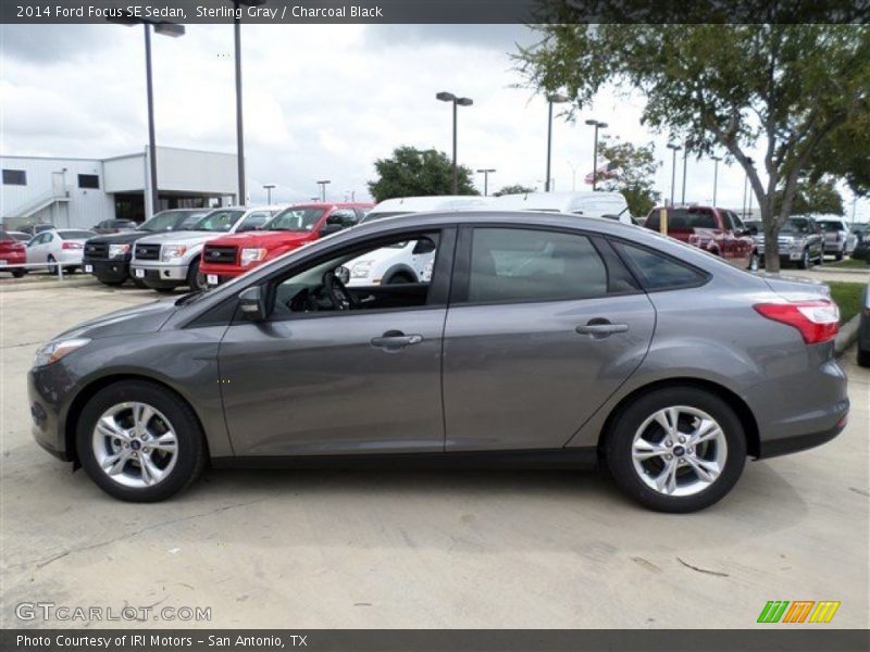 Sterling Gray / Charcoal Black 2014 Ford Focus SE Sedan