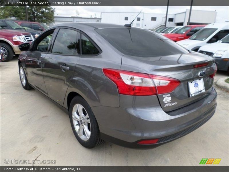 Sterling Gray / Charcoal Black 2014 Ford Focus SE Sedan