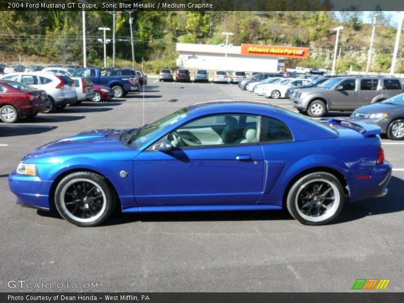  2004 Mustang GT Coupe Sonic Blue Metallic