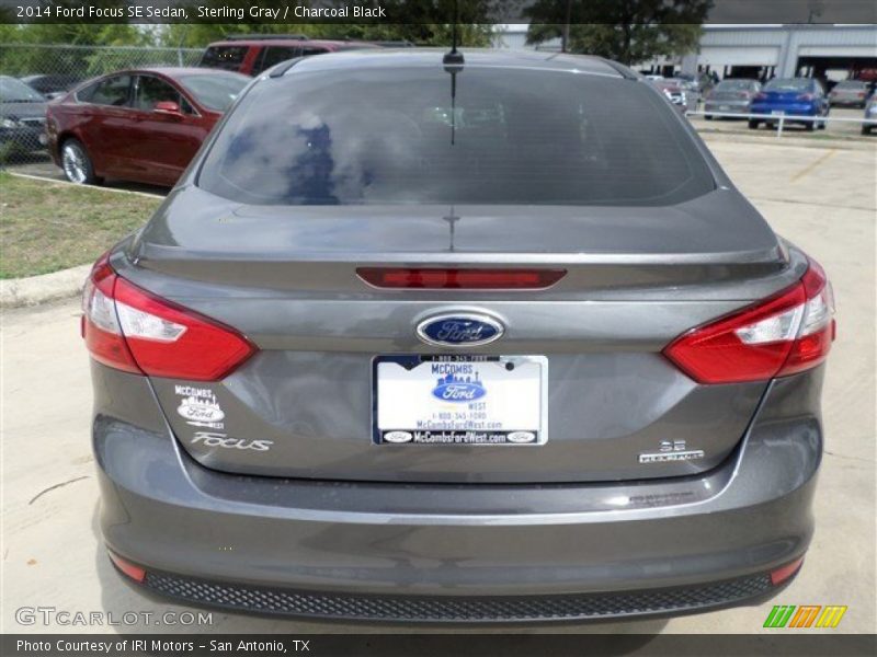 Sterling Gray / Charcoal Black 2014 Ford Focus SE Sedan
