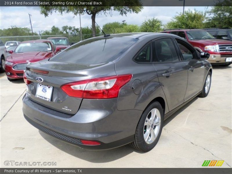 Sterling Gray / Charcoal Black 2014 Ford Focus SE Sedan