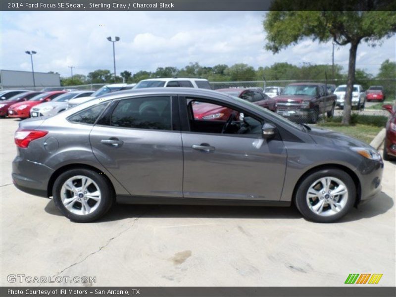 Sterling Gray / Charcoal Black 2014 Ford Focus SE Sedan