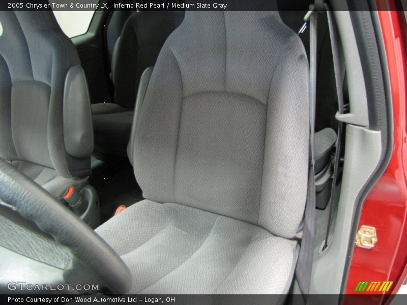 Inferno Red Pearl / Medium Slate Gray 2005 Chrysler Town & Country LX
