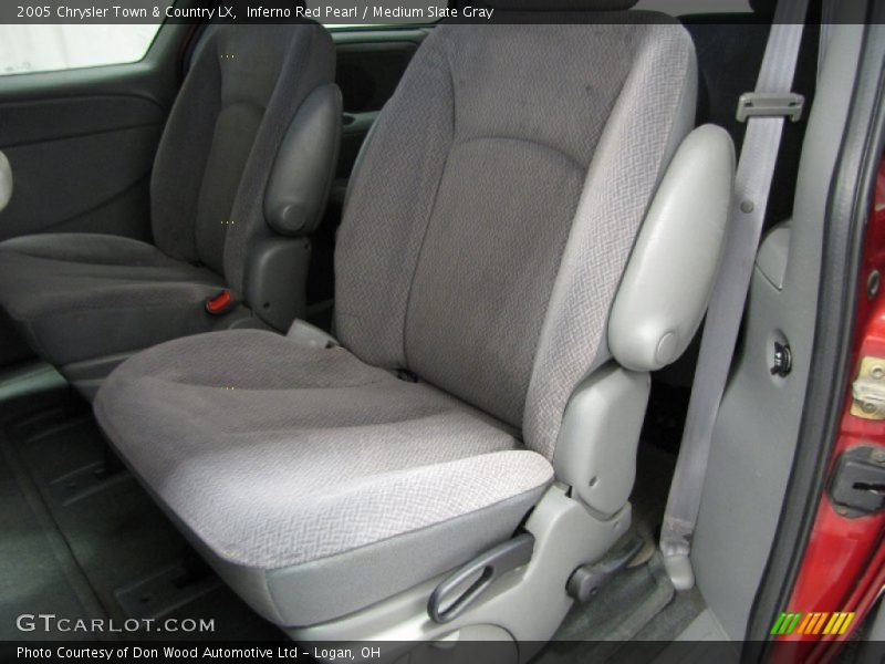 Rear Seat of 2005 Town & Country LX