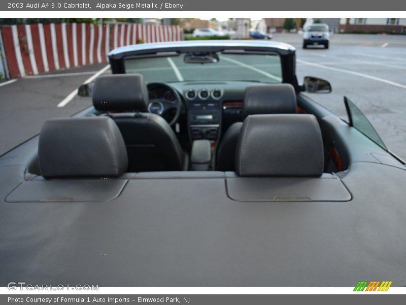 Alpaka Beige Metallic / Ebony 2003 Audi A4 3.0 Cabriolet
