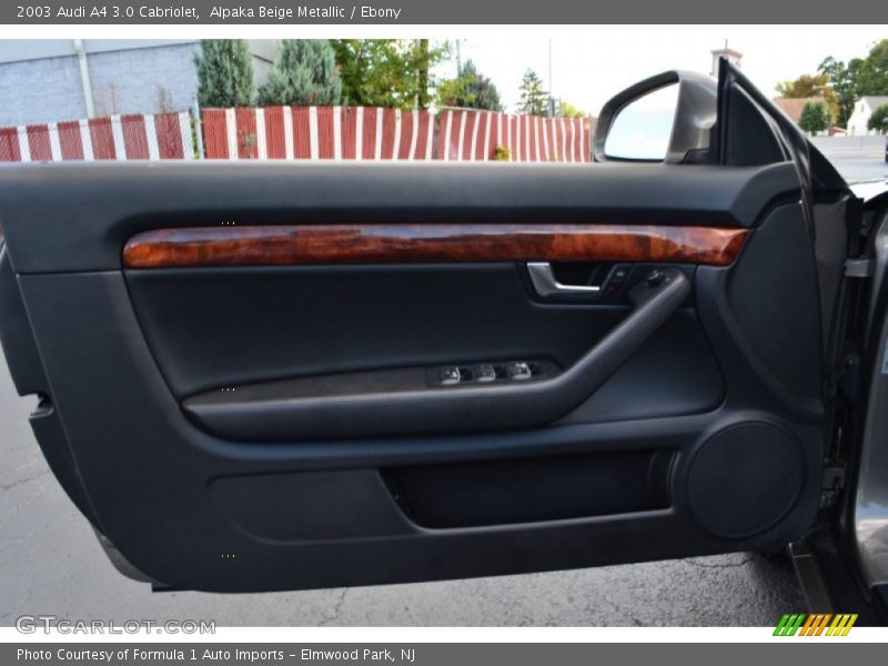 Alpaka Beige Metallic / Ebony 2003 Audi A4 3.0 Cabriolet