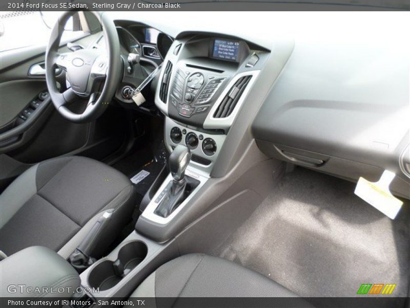 Sterling Gray / Charcoal Black 2014 Ford Focus SE Sedan