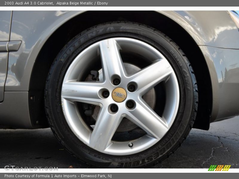 2003 A4 3.0 Cabriolet Wheel