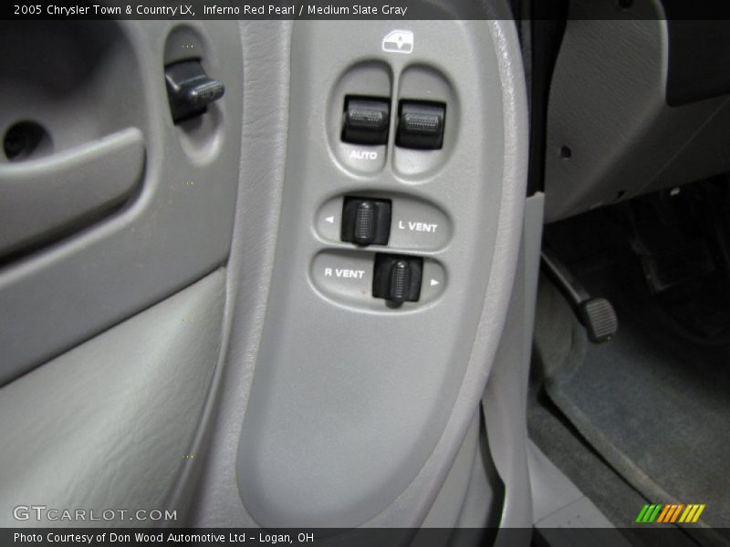Inferno Red Pearl / Medium Slate Gray 2005 Chrysler Town & Country LX