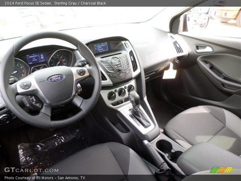 Sterling Gray / Charcoal Black 2014 Ford Focus SE Sedan