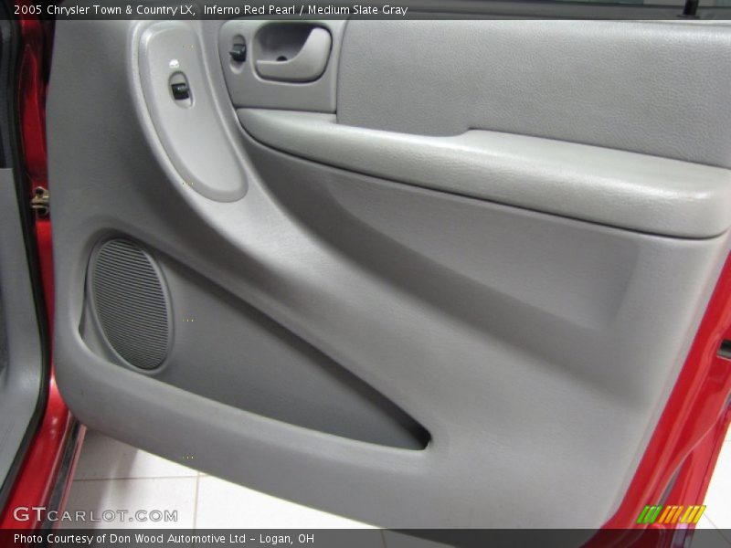 Inferno Red Pearl / Medium Slate Gray 2005 Chrysler Town & Country LX