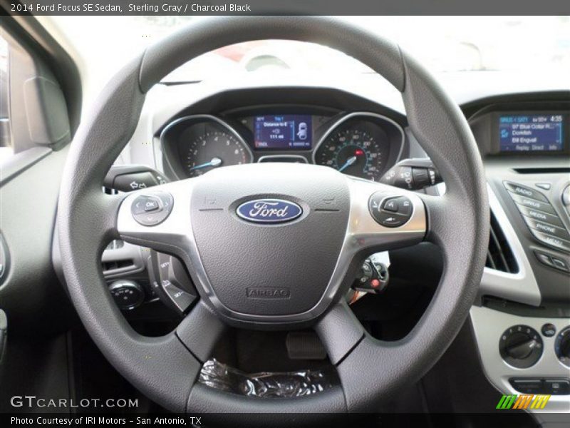 Sterling Gray / Charcoal Black 2014 Ford Focus SE Sedan