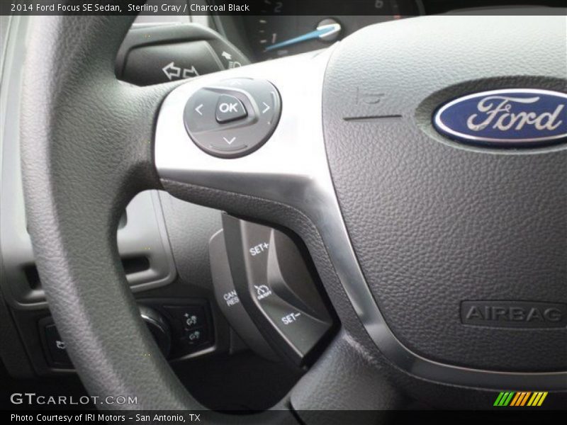 Sterling Gray / Charcoal Black 2014 Ford Focus SE Sedan