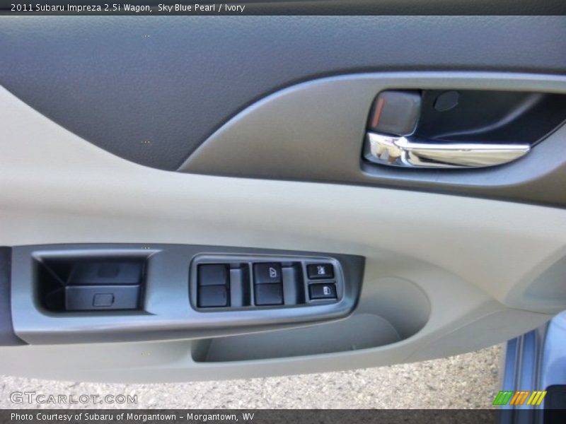 Sky Blue Pearl / Ivory 2011 Subaru Impreza 2.5i Wagon