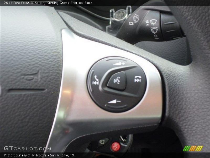 Sterling Gray / Charcoal Black 2014 Ford Focus SE Sedan