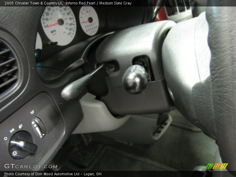Inferno Red Pearl / Medium Slate Gray 2005 Chrysler Town & Country LX