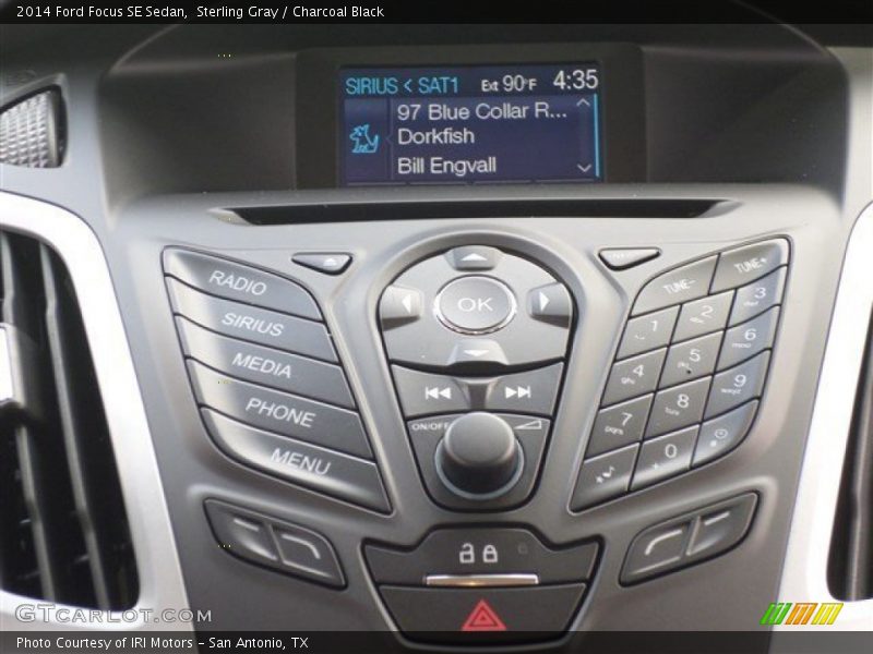 Sterling Gray / Charcoal Black 2014 Ford Focus SE Sedan