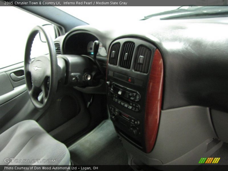 Inferno Red Pearl / Medium Slate Gray 2005 Chrysler Town & Country LX