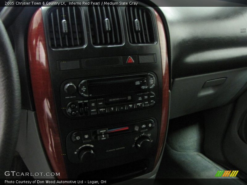 Inferno Red Pearl / Medium Slate Gray 2005 Chrysler Town & Country LX
