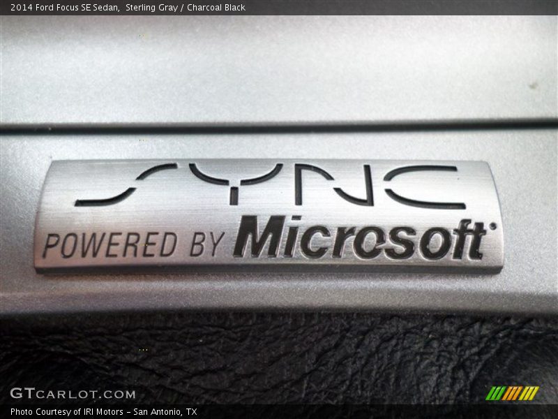 Sterling Gray / Charcoal Black 2014 Ford Focus SE Sedan