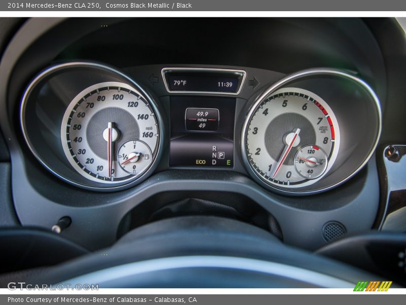  2014 CLA 250 250 Gauges