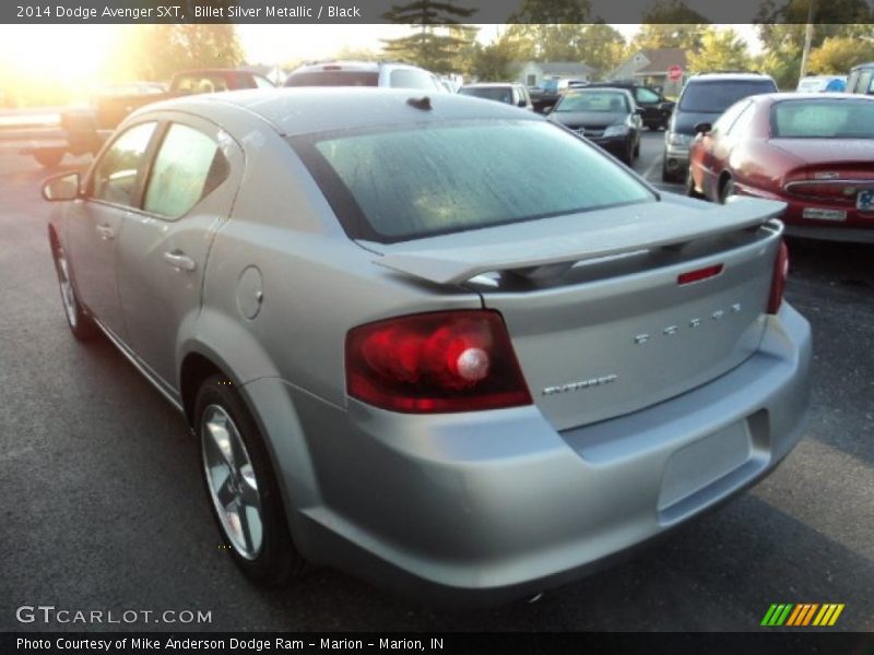 Billet Silver Metallic / Black 2014 Dodge Avenger SXT