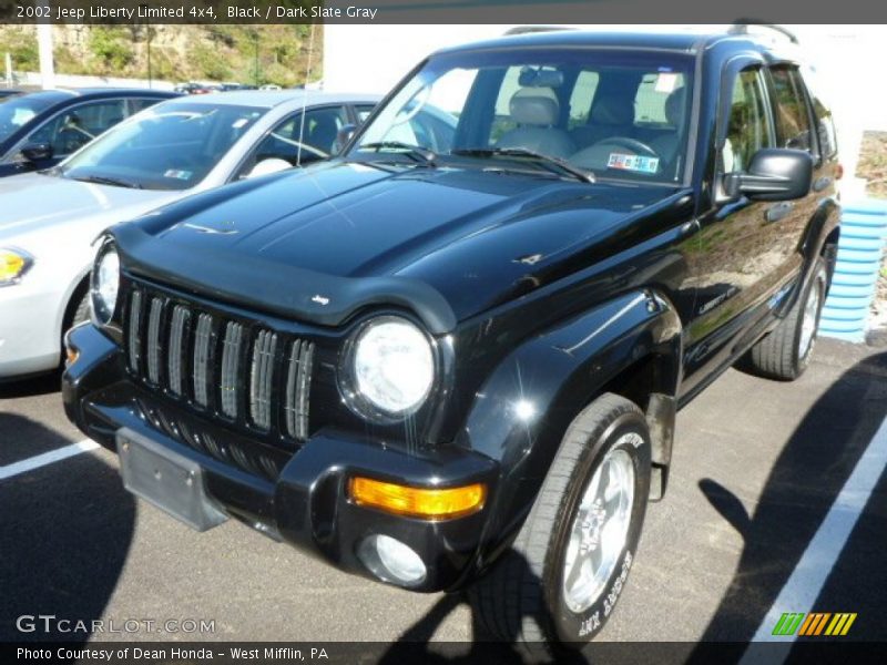 Black / Dark Slate Gray 2002 Jeep Liberty Limited 4x4