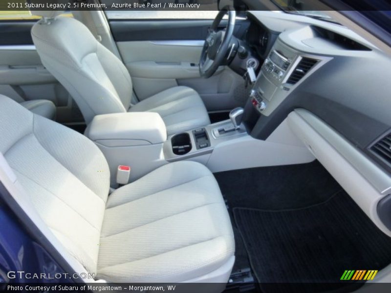 Azurite Blue Pearl / Warm Ivory 2011 Subaru Legacy 2.5i Premium