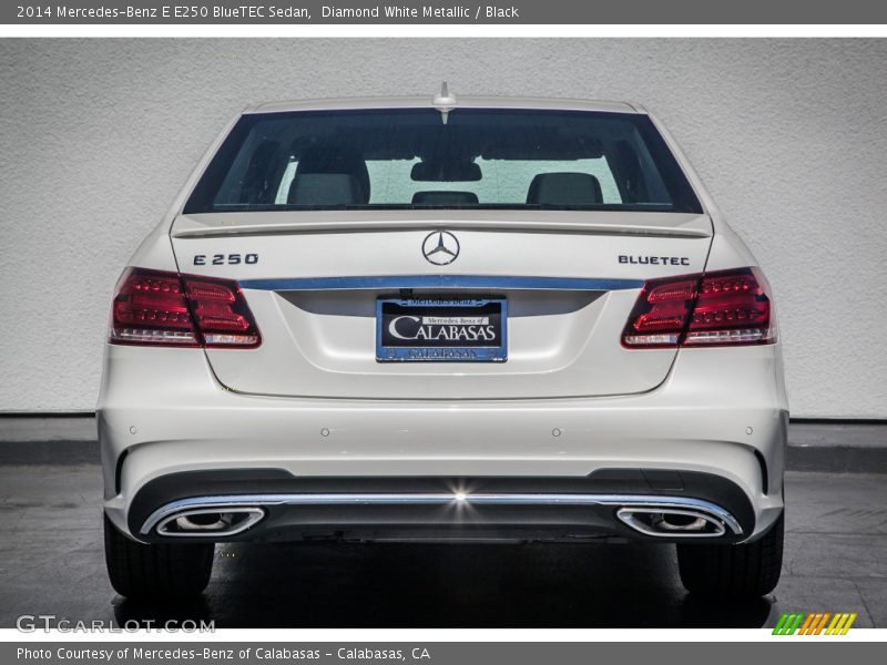 Diamond White Metallic / Black 2014 Mercedes-Benz E E250 BlueTEC Sedan