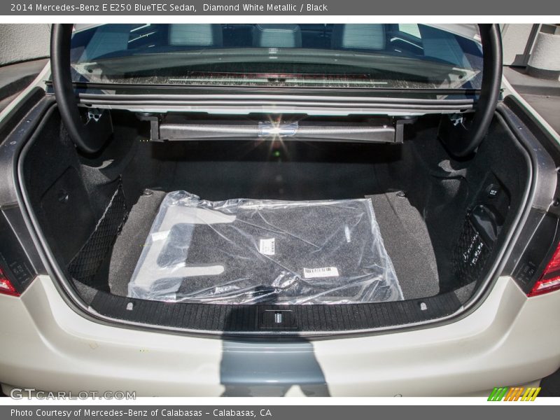  2014 E E250 BlueTEC Sedan Trunk